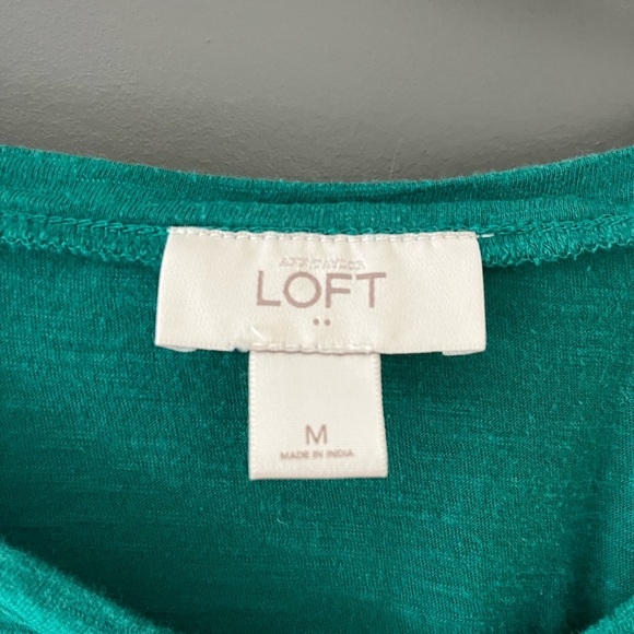 Loft green long sleeve shirt - Picture 2 of 2